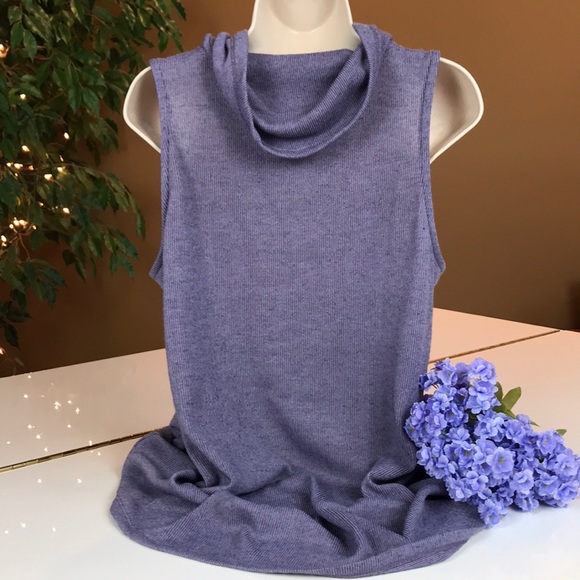 SOFT SURROUNDINGS LAVENDER LONG TOP W/ HOOD LARGE - Picture 10 of 15